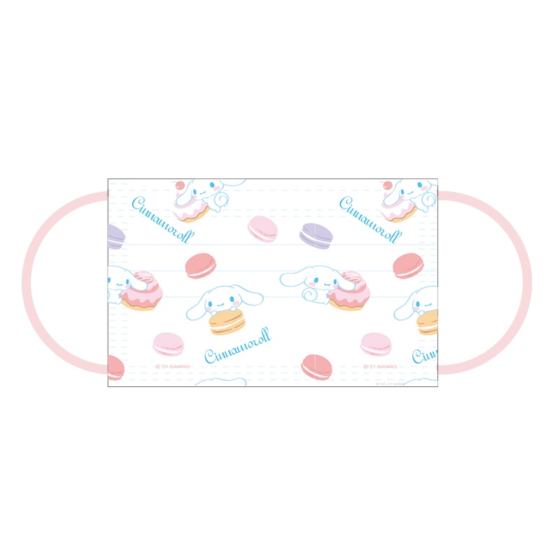 名创优品(miniso) 三丽鸥口罩学生款成人款可爱一次性口罩女三层防护