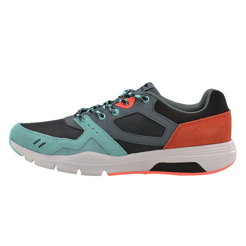 李宁(LI-NING)2017春秋女鞋经典透气防滑板鞋跑步运动鞋 ACGM004-2