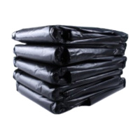 THB 平口垃圾袋 黑色 60*80*1009 厚 B1-0043 200只装