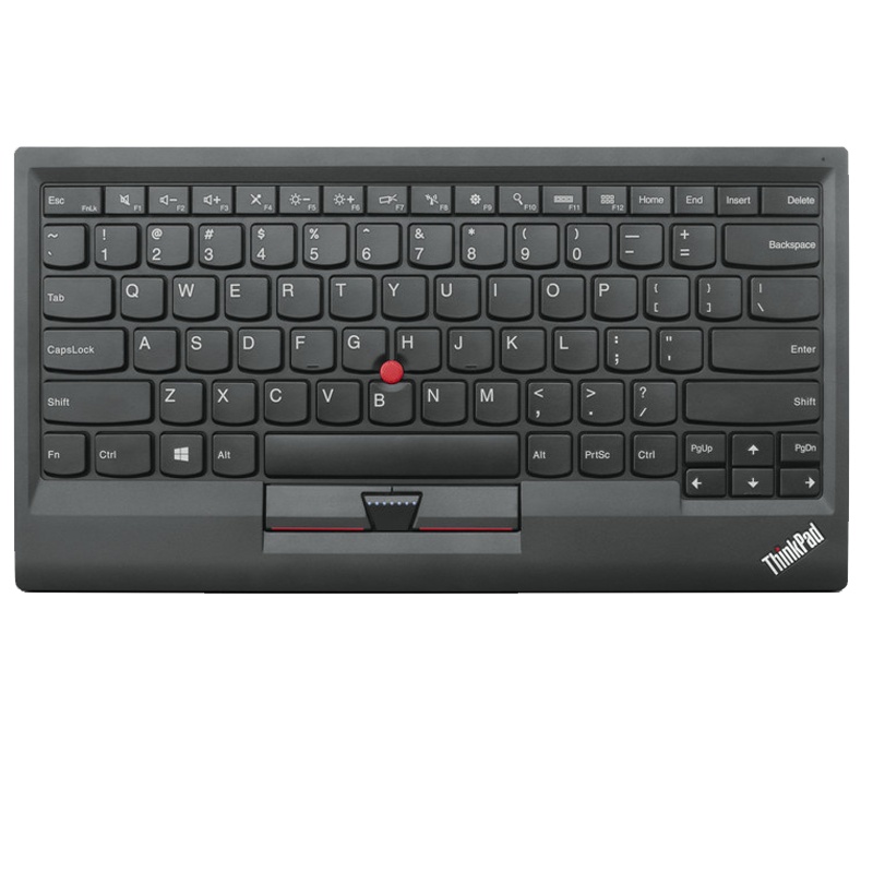 联想ThinkPad USB小红点无线蓝牙双模键盘小红点键盘指点杆便携4Y40X49493 think经典手感
