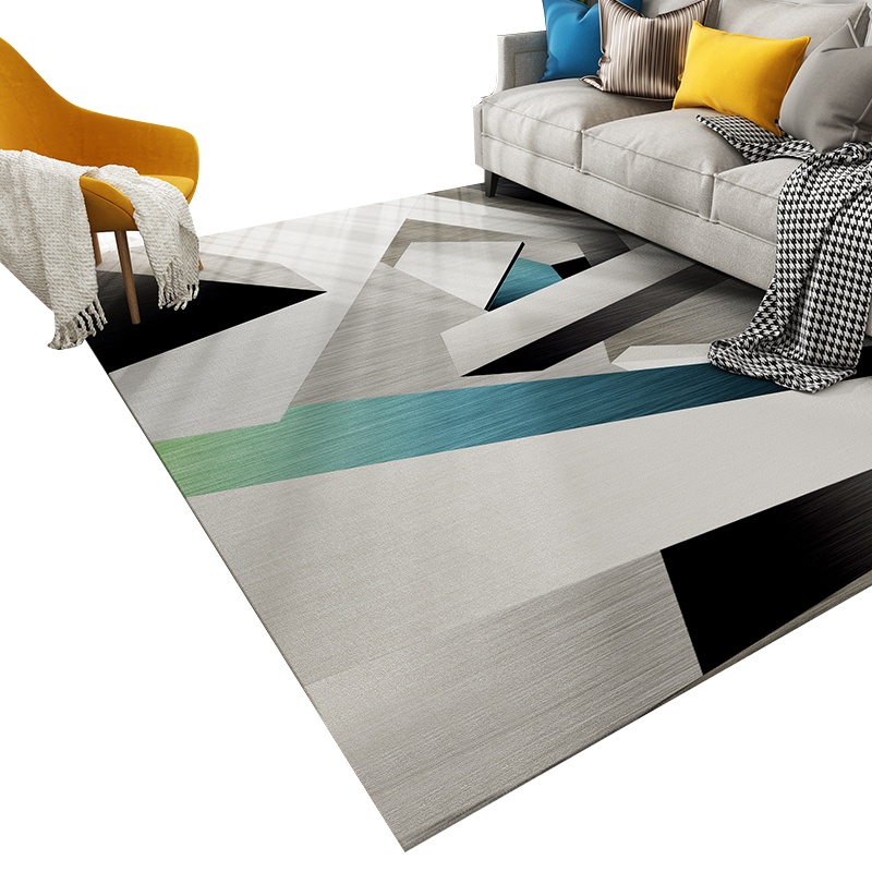 九氏(JOESH)轻奢客厅地毯简约现代免洗沙发茶几垫卧室床边毯家用