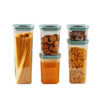 贝高福（Berghoff）收纳盒 Leo系列 Leo密封罐 五件套（0.7L+1.3L*2+1.9L+2.4L）密封储物