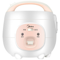 美的(Midea)小型电饭煲家用不粘电饭锅小1-2-3人迷你小容量宿舍可拆洗不粘内胆煮饭锅正品全自动1.6L升YN161