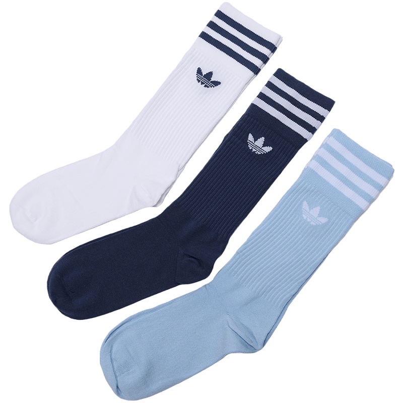 adidas阿迪达斯三叶草男袜女袜经典百搭运动休闲袜子FM0624