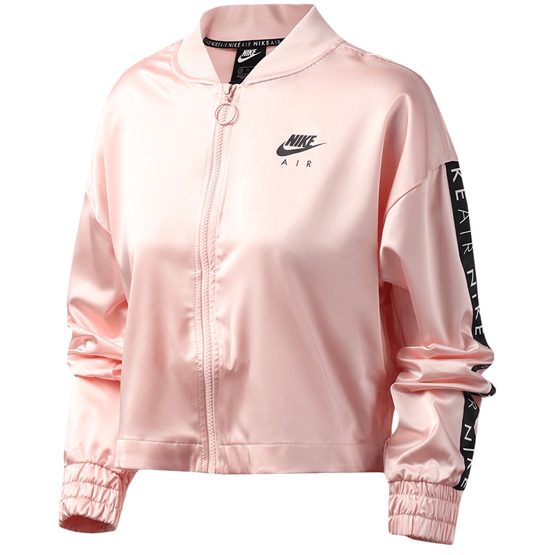 【自营】NIKE女装夹克时尚机织绸面拉链立领开衫休闲运动服BV4780