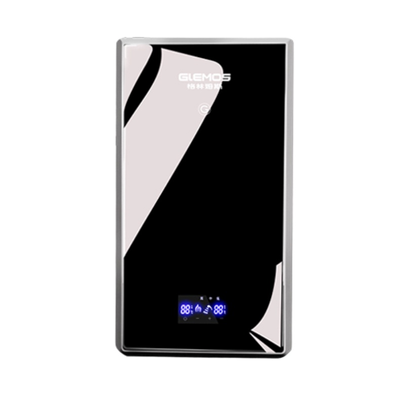 格林姆斯(GLEMOS)GS9-55F速热式电热水器 双胆循环加热微电脑全智能恒温20升储水5500W 黑色