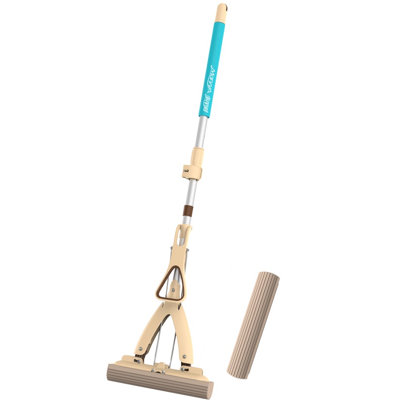 美丽雅maryya 乐佳净灵胶棉拖把 米色PVA拖把及拖把头 国产