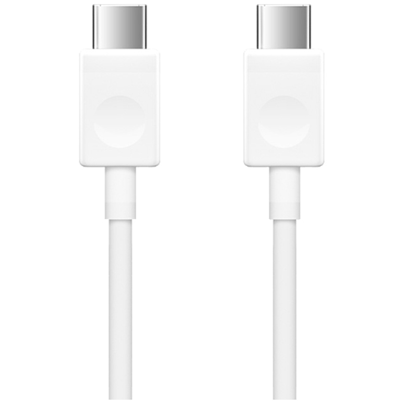 坚果 Type-C to Type-C 数据线手机充电线快充 白色