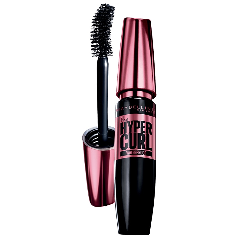 美宝莲(Maybelline)摩天翘防水睫毛膏 9.2ml/防水纤长卷翘不易晕染粉胖子包装随机发货