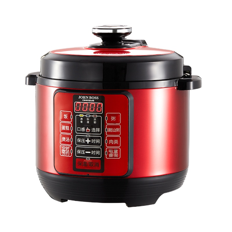 JOHN BOSS 威尔电压力锅 HE-WY50 深红色