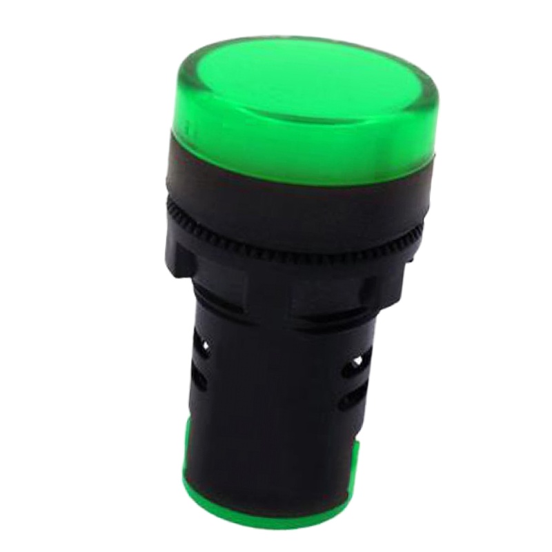 LED电源指示灯信号灯 AD16-22DS绿色 AC220V 5个/组