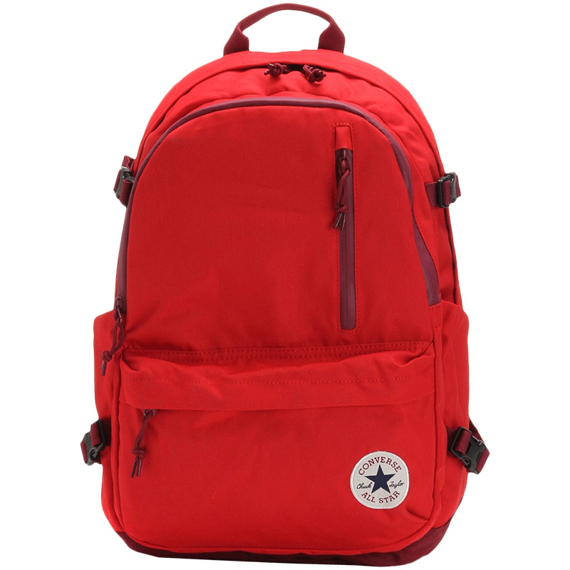 【自营】CONVERSE匡威男包女包旅行背包休闲学生双肩包10007784 10007784-A03红色