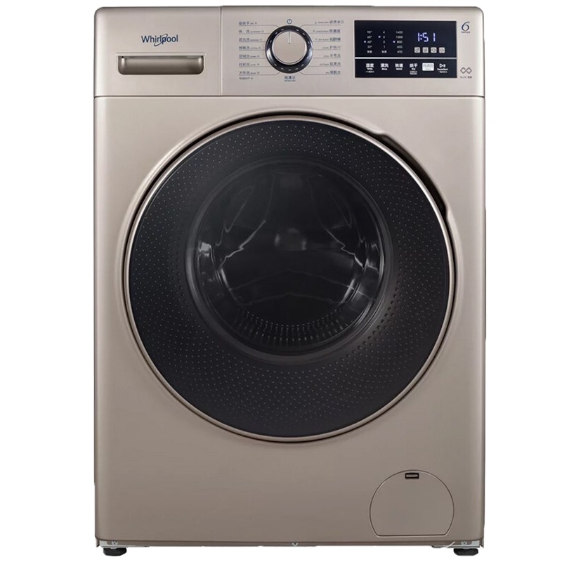 惠而浦(Whirlpool)WDC850624RG 8.5公斤全自动智能洗烘一体洗衣机