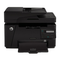 惠普HP M128fn A4黑白激光传真打印复印扫描四合一 20页/分钟 3英寸彩色触控屏 35页连续复印扫描 惠普128fn/fp/fw复印机系列