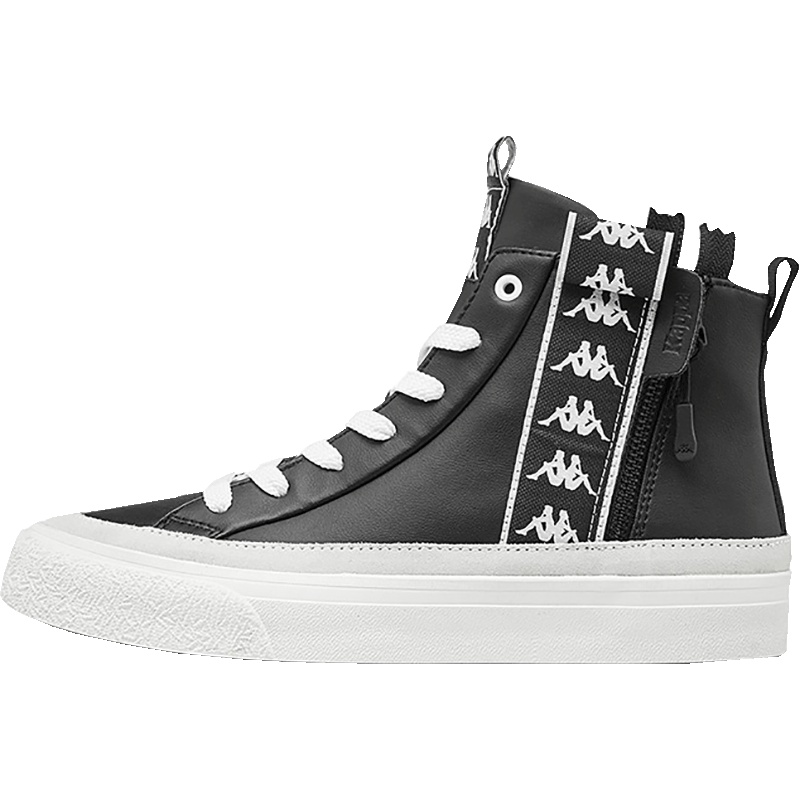 卡帕（Kappa）运动男女情侣款串标高帮休闲板鞋运动鞋K09W5CC40