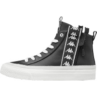 卡帕（Kappa）运动男女情侣款串标高帮休闲板鞋运动鞋K09W5CC40