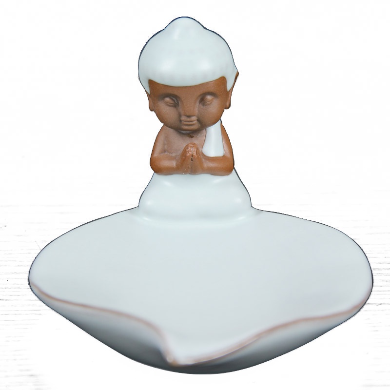 唐宏坊 汝窑香炉盘香檀香炉室内香薰炉卧室盘香仿古薰香炉 祈福香熏盘款式三