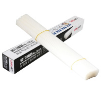 得力(deli) 3832 装订铆管 5.0mm*500mm装订铆管 热熔胶管 尼龙管塑料管 装订管 100支/盒 ZG