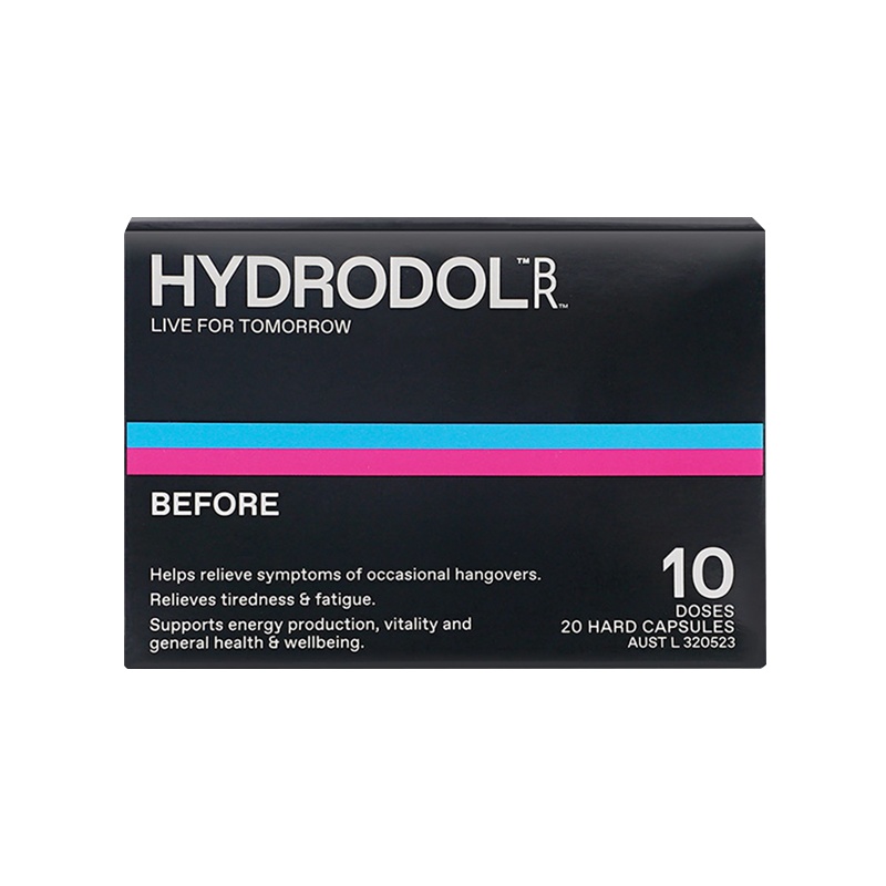 澳洲进口Hydrodol快速醒酒片防宿醉养胃健肝20粒/盒