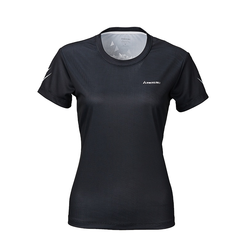 KAWASAKI/川崎 羽毛球运动上衣男女款短袖T恤吸汗透气