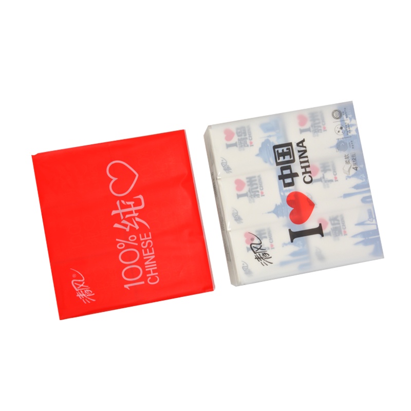 清风城市热爱系列爱国手帕纸4层7片360包餐巾纸便携纸巾中国城市限量款整箱