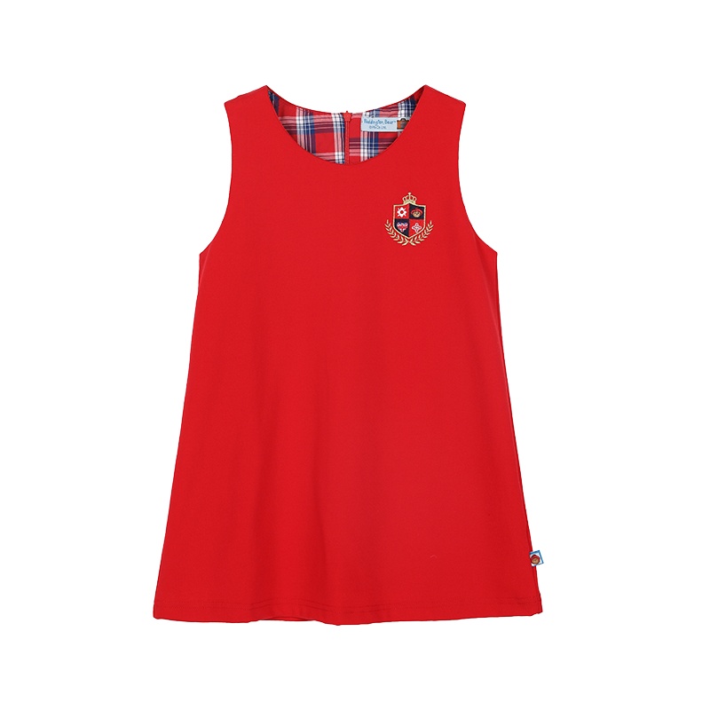 Paddington Bear帕丁顿熊女童连衣裙春季基础搭配背心裙