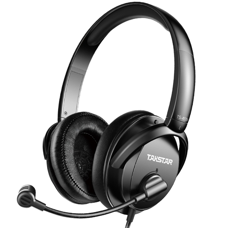 Takstar/得胜 TS-450M 头戴式带麦耳机 电脑语音聊天游戏耳麦