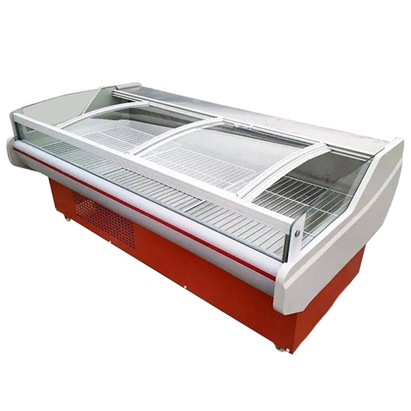 飞天鼠(FTIANSHU) 3米风冷鲜肉展示柜冷藏商用熟食柜保鲜柜超市猪肉鲜肉卧式冷柜猪肉冷鲜柜敞开式鲜肉柜点菜柜