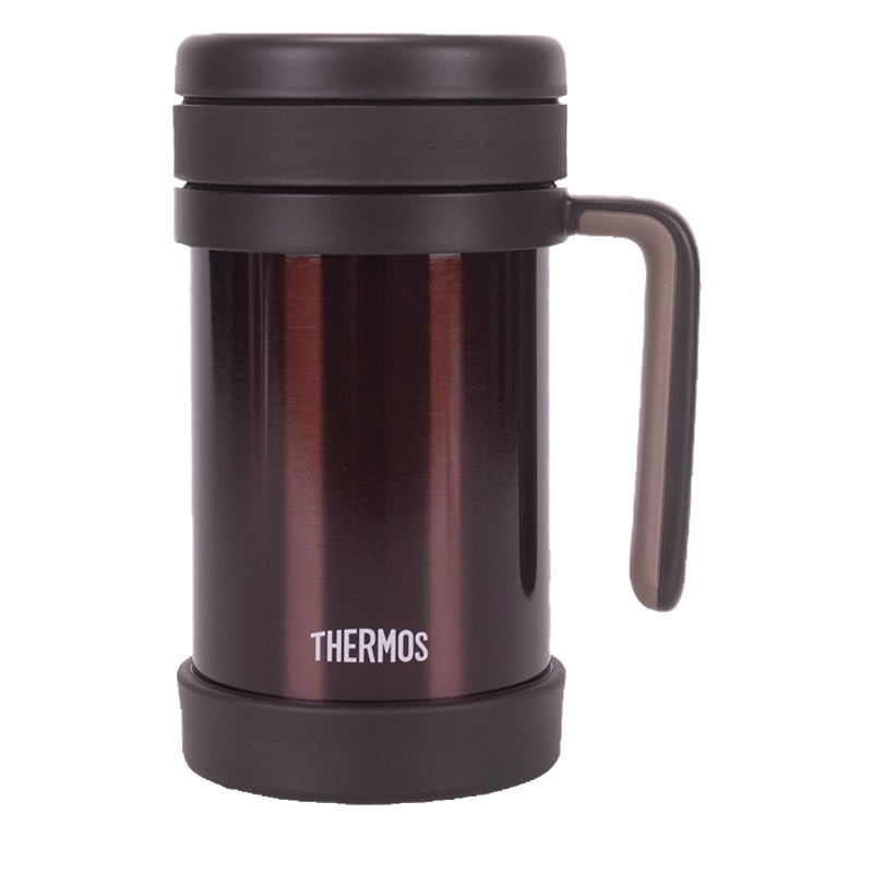 膳魔師(THERMOS)保温杯TCMF-501办公杯膳魔师304不锈钢500ML可拆卸不锈钢茶漏水杯泡茶杯长效保温/通用