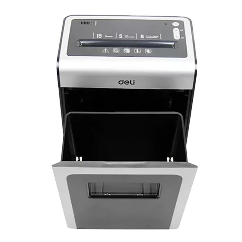 得力离子净碎纸机(黑330*203*510mm/3级/15升/6张)9913