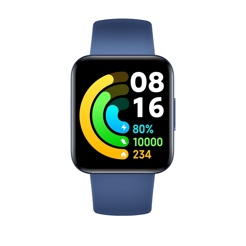 Redmi Watch 2 深空蓝 AMOLED高清大屏 独立卫星定位 117种运动模式 12天超长续航 小米手表 兼容安卓iOS