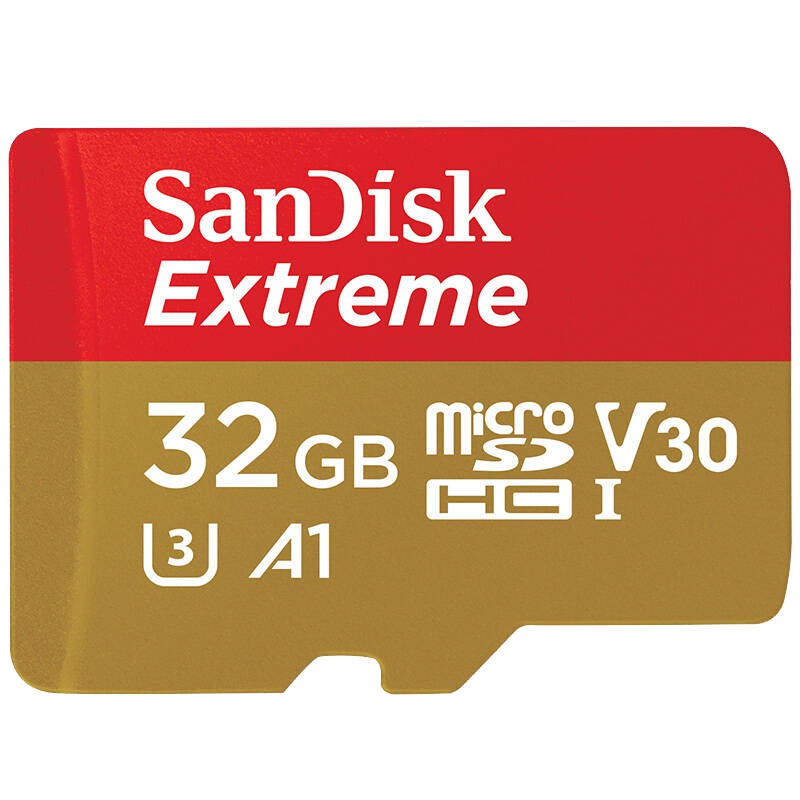 闪迪(Sandisk)32GB TF卡手机内存卡 读100MB/s写60MB/s运动相机无人机存储卡Micro SD卡