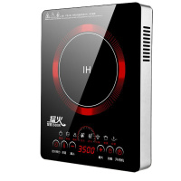 电磁炉大功率3500W特价家用商用爆炒火锅多功能黄金蛋一体节能电池炉灶 3500W不锈钢单炉