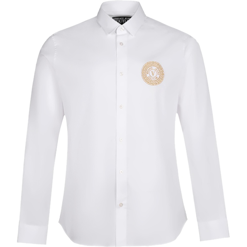 VERSACE JEANS COUTURE 范思哲 男士 棉质长袖衬衫 B1GWA6S4 30421