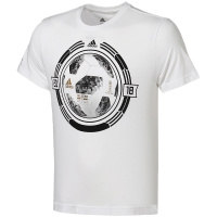 adidas阿迪达斯男子短袖T恤世界杯休闲运动服CW2086. L CW2086白