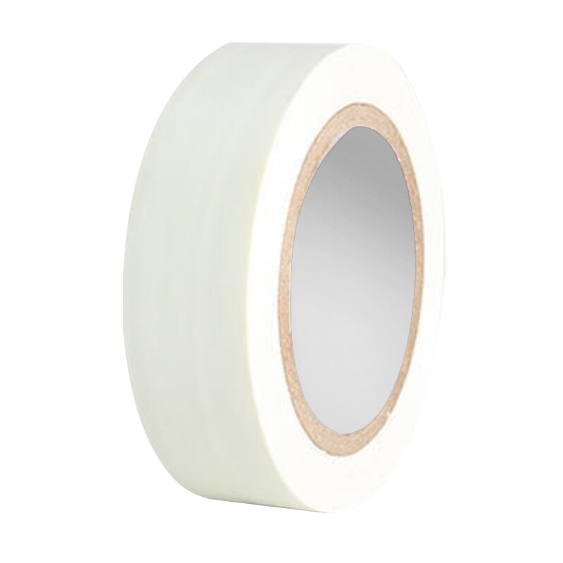 海斯迪克 HKFH09 电工胶带 汽修家装无铅阻燃 电气绝缘胶带 彩色PVC电工胶布 白色/10卷