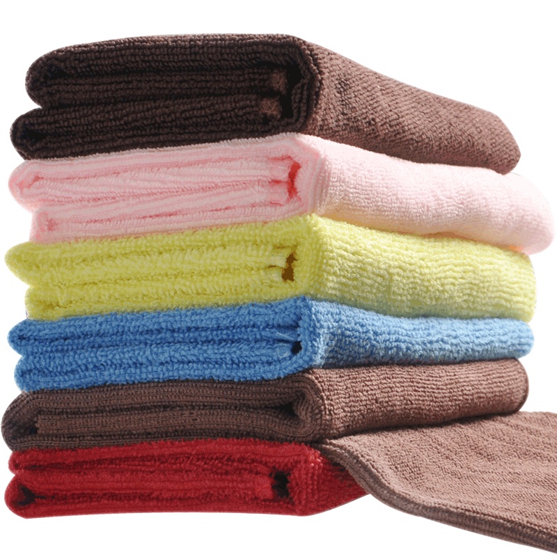 车仆洗车毛巾工具汽车清洁打蜡抛光毛巾擦车巾车用洗车毛巾汽车用品(颜色随机)