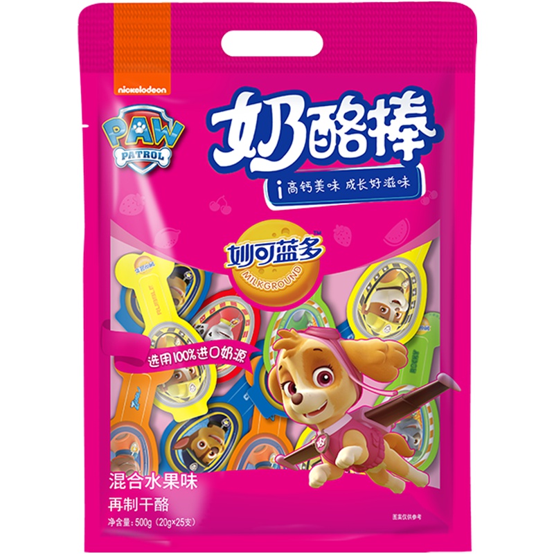 妙可蓝多 奶酪棒 混合水果味 500g