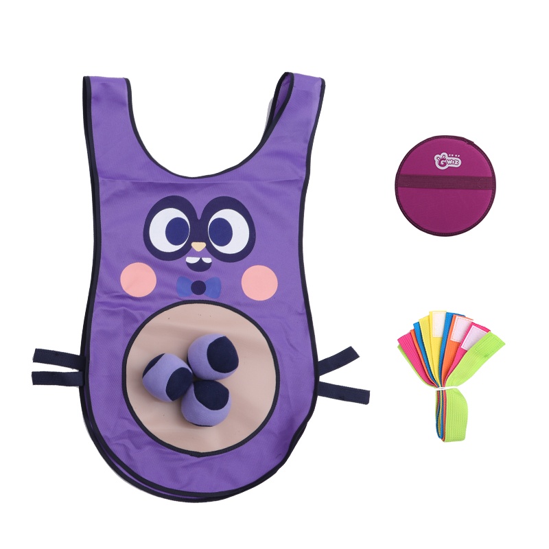 GWIZ儿童躲避球粘球衣幼儿园户外运动亲子互动玩具感统训练游戏(Gke成人装)