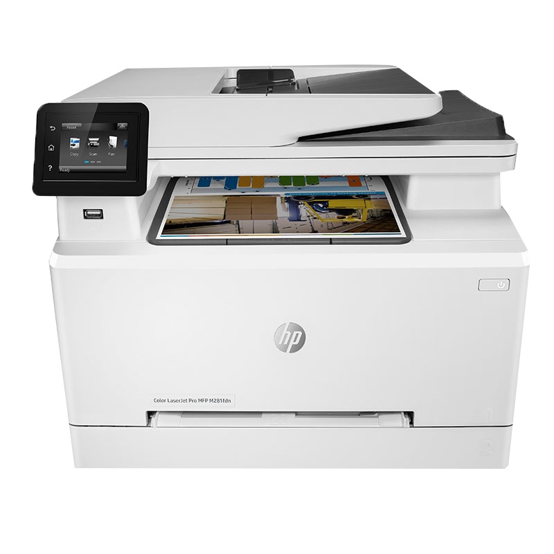 惠普(HP)Colour LaserJet Pro M281fdn彩色A4激光一体机(复印、扫描、传真 )