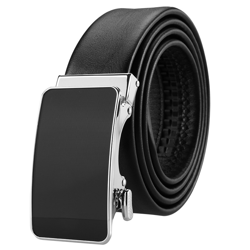 牛当家男(CattleOWN)士皮带真皮自动扣头层牛皮腰带男青年中年牛皮裤带男7210