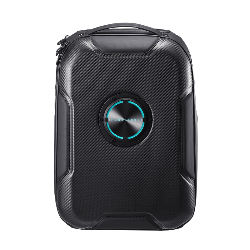 雷神ZERO光环双肩电脑数码包 Pro版 180°开合 8仓位细致分区 24L大容量空间 幻彩灯光镂空透气肩带