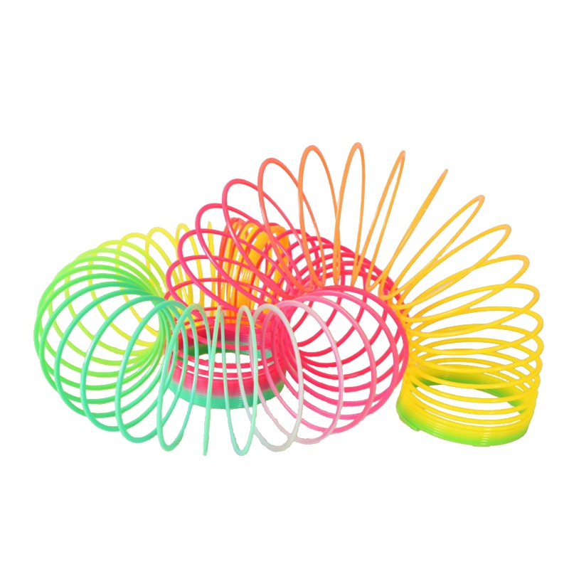 大号彩虹圈儿童3岁玩具彩虹圈儿童弹簧圈玩魔力呼拉圈
