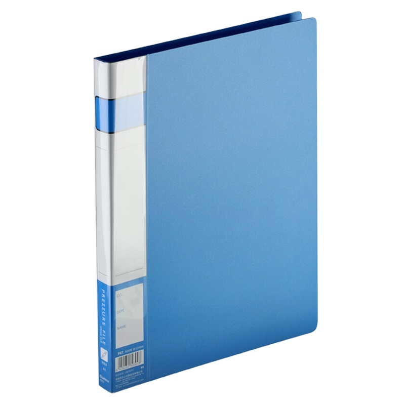 齐心 A603 办公必备 文件夹/资料夹A4 蓝色 (单位:个)