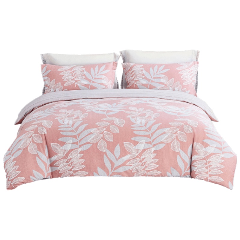 维科家纺全棉四件套双面磨毛简约纯棉加厚床品秋冬纯棉床单被套件