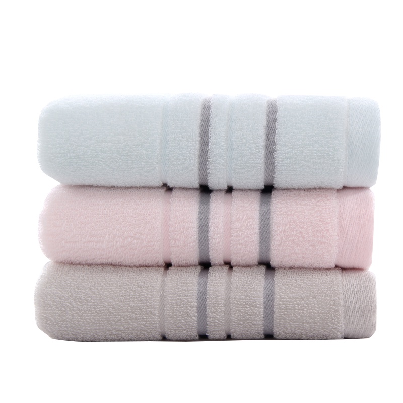 图强 3条装毛巾纯棉 家用成人情侣男女儿童超柔舒适全棉洗脸面巾