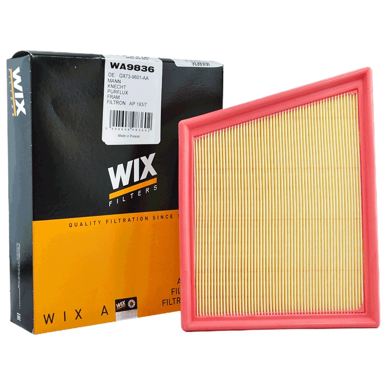 维克斯(WIX)空气滤.左侧WA9836适配XE/XF/F-pace 3.0T