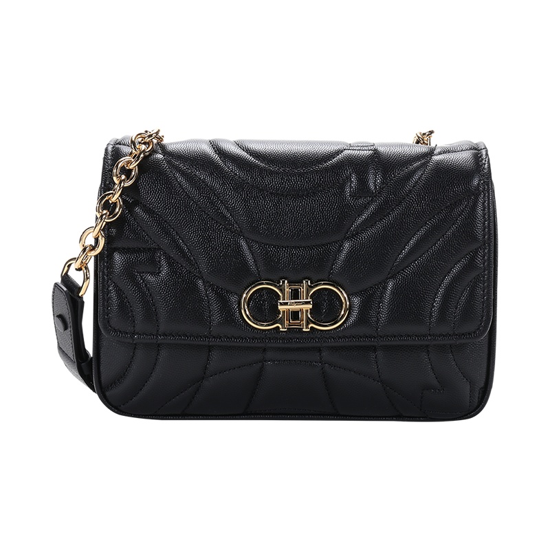 Salvatore Ferragamo 菲拉格慕 女士牛皮手提单肩包小号 210430