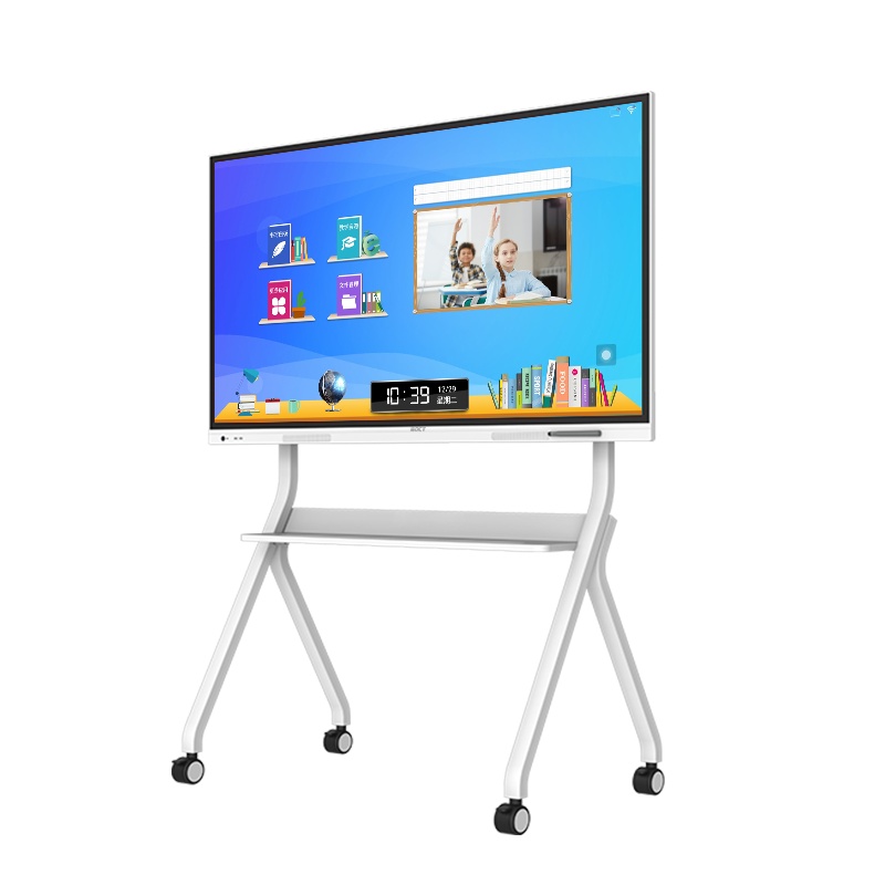 中银(BOCT)55英寸多媒体教学一体机会议平板电容触摸电子白板广告机大屏显示器电脑一体机 XT5501 (Windows i7) +支架