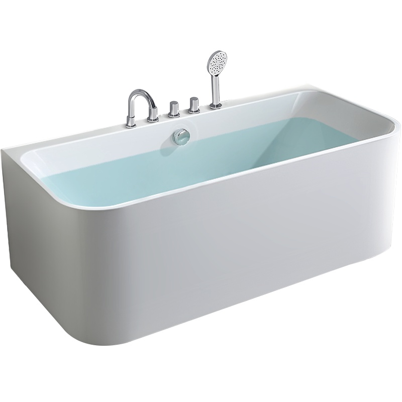 果敢日式保温泡澡浴缸小户型家用成人按摩深泡浴盆1.3-1.7米335